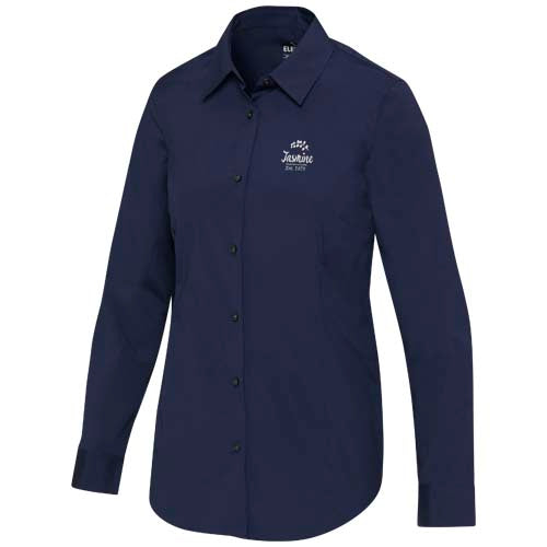 Carnelian poplin women's shirt - 39503