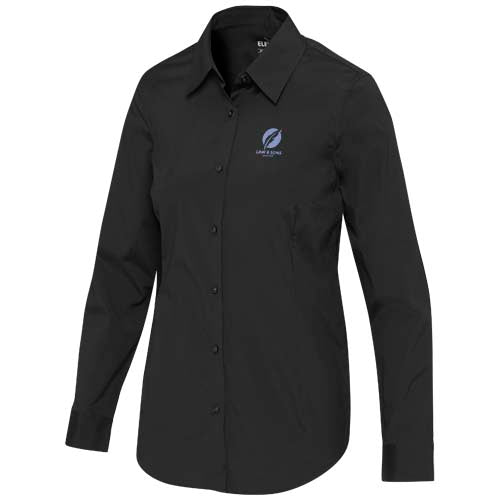 Carnelian poplin women's shirt - 39503