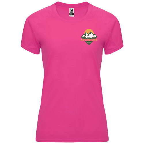 Bahrain short sleeve women's sports t-shirt - R0408