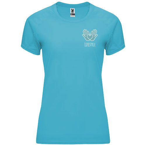 Bahrain short sleeve women's sports t-shirt - R0408