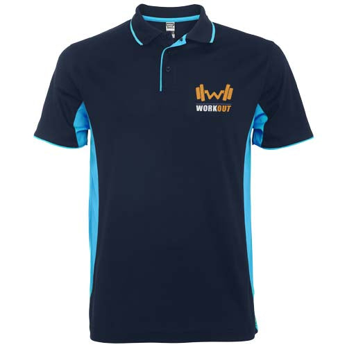 Montmelo short sleeve unisex sports polo - R0421