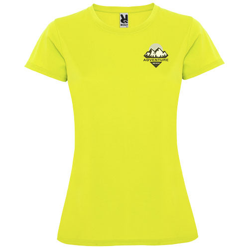 Montecarlo short sleeve women's sports t-shirt - R0423