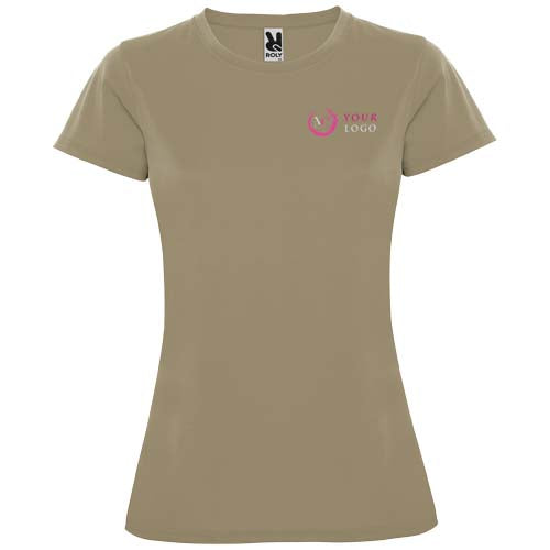 Montecarlo short sleeve women's sports t-shirt - R0423