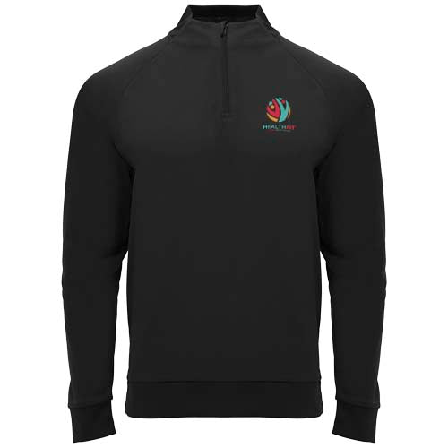 Epiro long sleeve unisex quarter zip sweatshirt - R1115