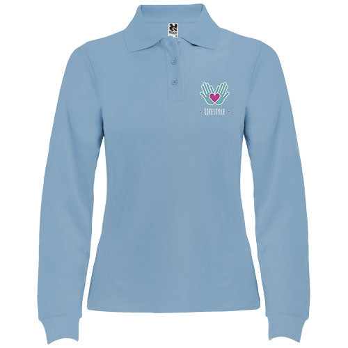 Estrella long sleeve women's polo - R6636