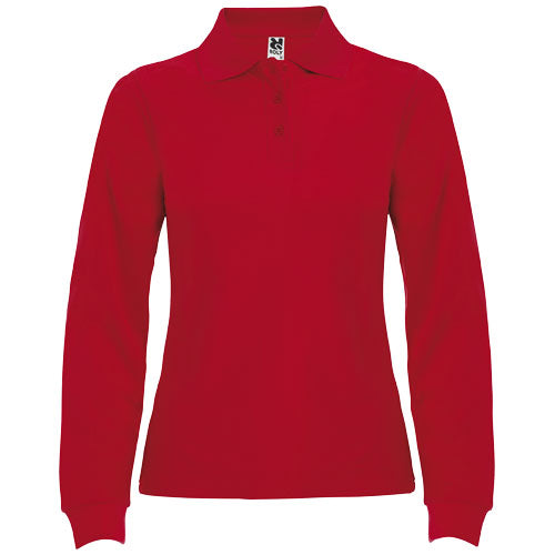 Estrella long sleeve women's polo - R6636