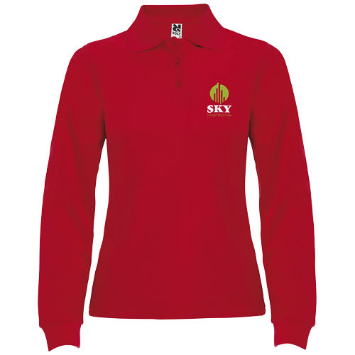 Estrella long sleeve women's polo - R6636